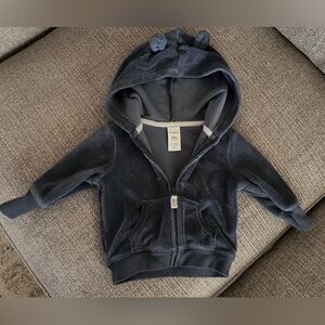 Carter's Navy Blue Hooded Baby Jacket